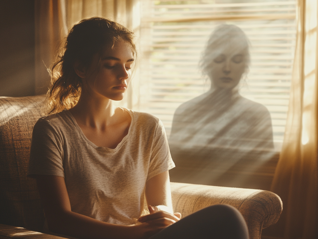 Mujer en terapia para la ansiedad