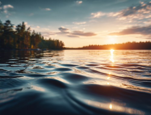 El lago que no conseguía estar en calma